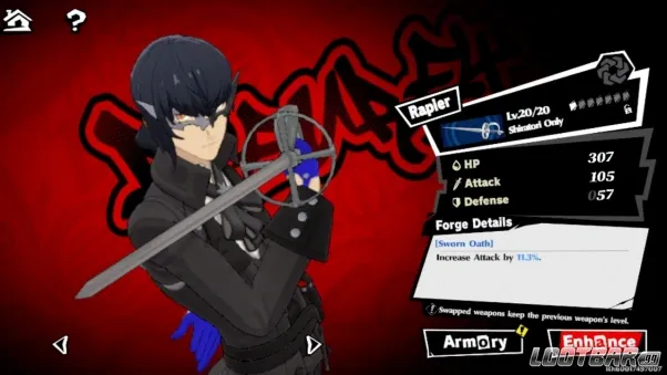 Persona 5 the Phantom X  5 Fleuret (seiji Shiratori) Tips for High Dp S1655