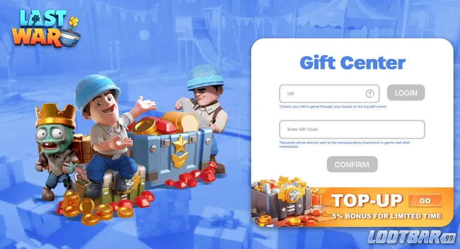 last war survival gift code