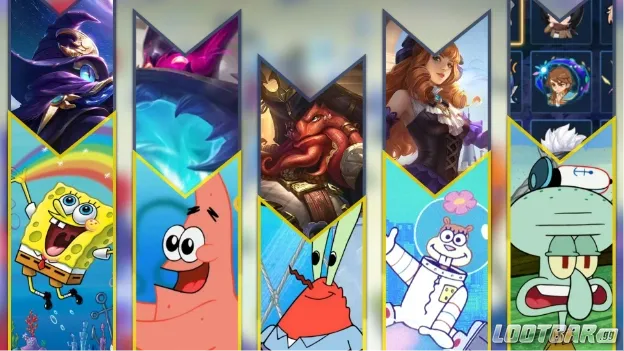 Potential MLBB and SpongeBob Collab Skins