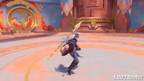 普通攻擊: 扈聖魔槍