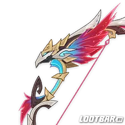 Astral Vulture's Crimson Plumage