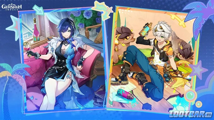 Genshin Impact Yelan & Bennett New Skins