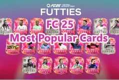 FC 25 Most Popular Cards in the Futties