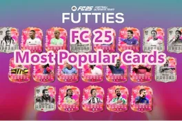 FC 25 Most Popular Cards in the Futties