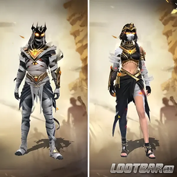 Level 1(right) and Max Level(left) Skins from the Pass