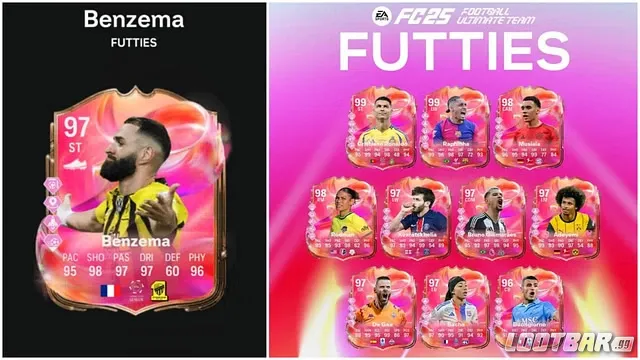 Benzema Futties carte