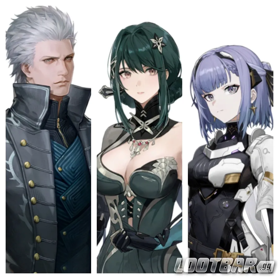 Vergil, Hanying, Alisa