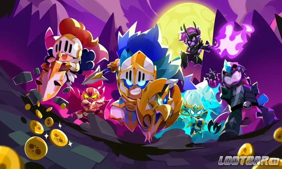 Brawl Stars Season 41 KNIGHTS OF THE STARR TABLE