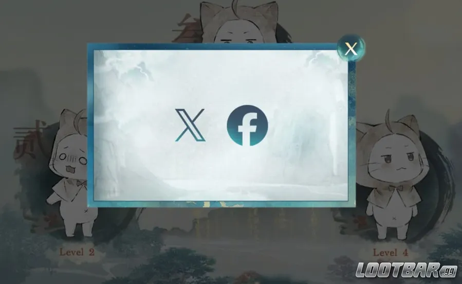 The prompt to share the Momo, Where Are You event.