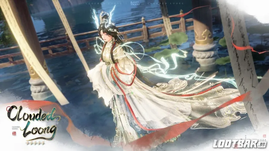 Art for the Clouded Loong outfit in Infinity Nikki.