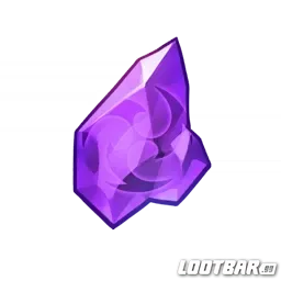 Fragmento de amatista vajrada