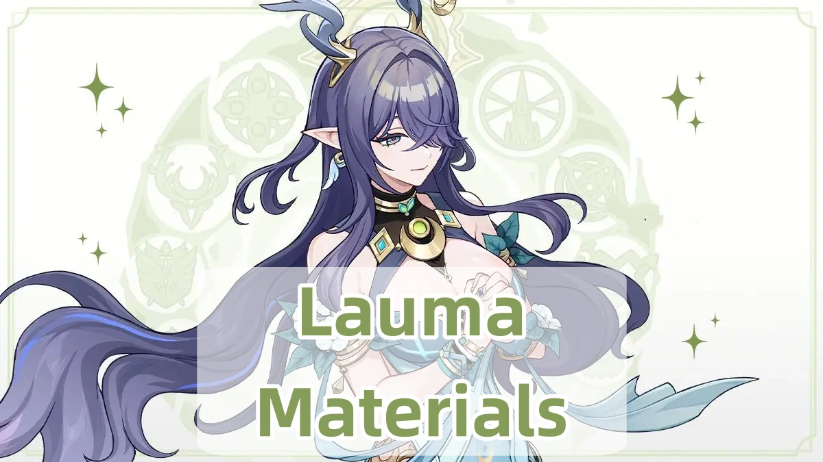 Lauma Ascension, Weapon & Talent Materials | Genshin Impact