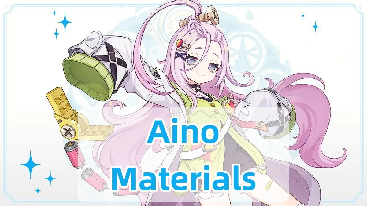 Aino Ascension & Talent Materials | Genshin Impact