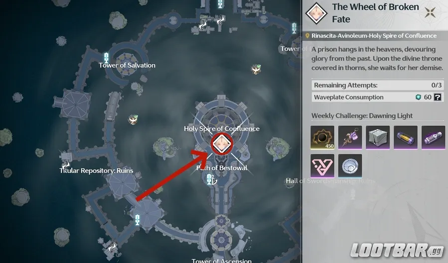 La Rueda del Destino Quebrado