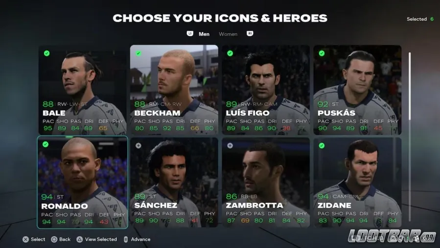 Icons and Heroes can now be unlocked in Manager Mode (Electronic Arts)