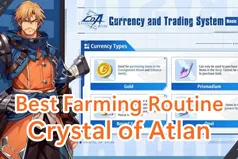 The Best Farming Routine in Crystal of Atlan - The Effective Ways
