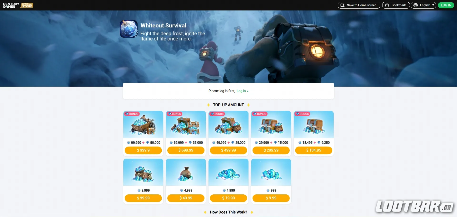 wos Official or Authorized Website Top-Up