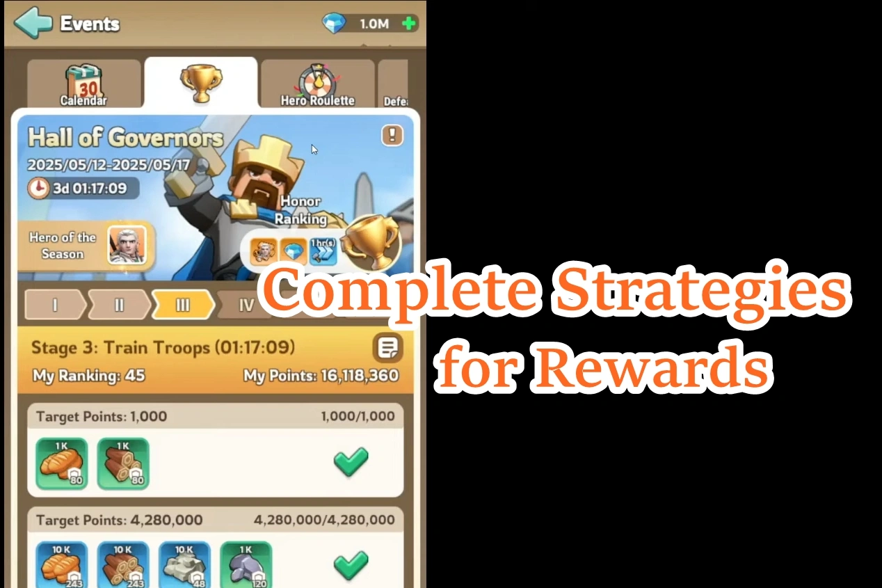 Kingshot Hall of Governors Complete Strategies for Rewards