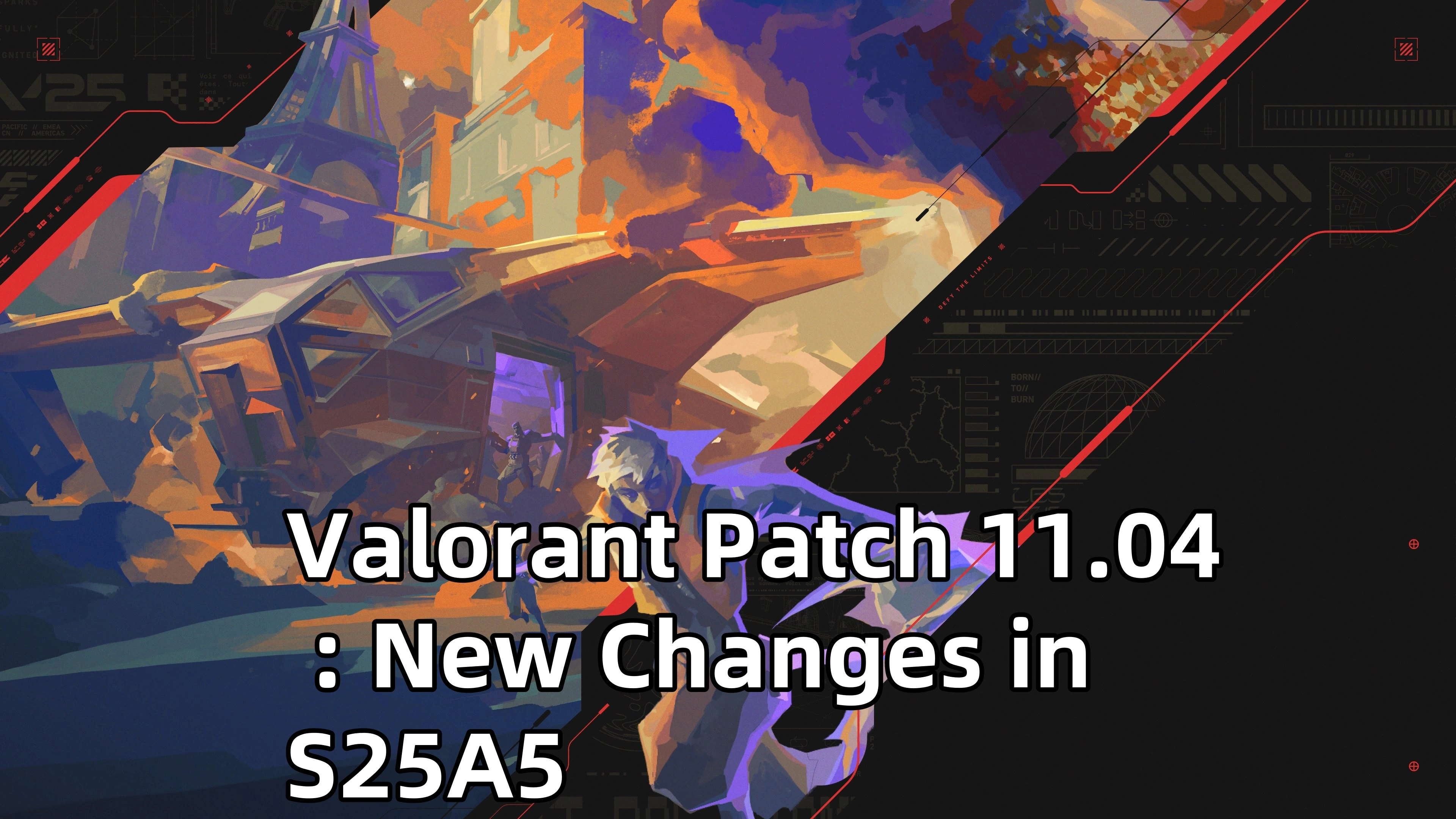Valorant Patch 11.04 : New Changes in S25A5