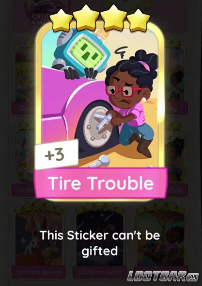 Monopoly Go Gold Sticker