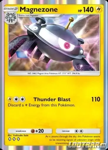 Magnezone ex in Pokémon TCG Pocket.