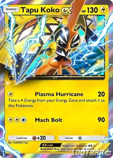 Tapu Koko in Pokémon TCG Pocket.