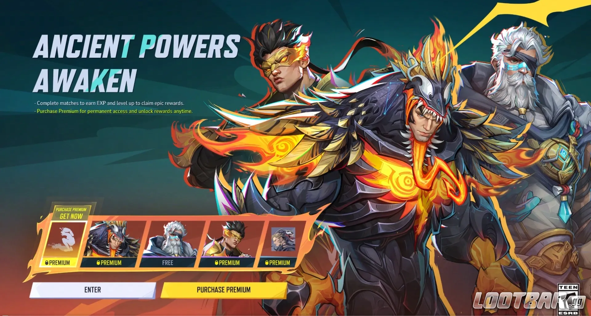 Ancient Powers Awaken Event Mini Pass