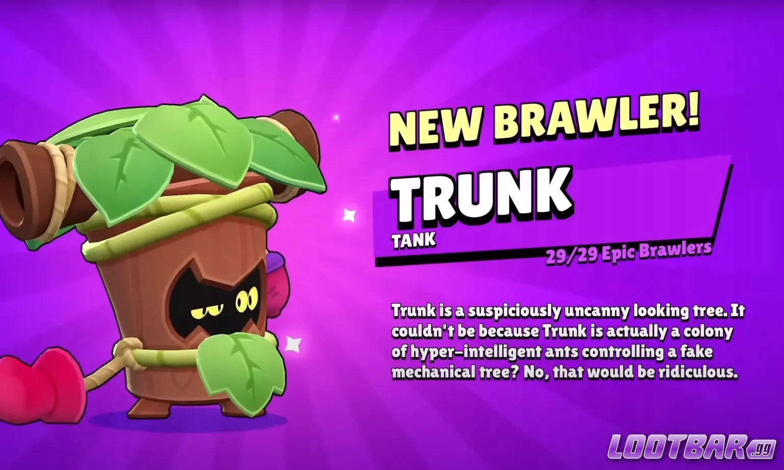 Brawl Stars Trunk