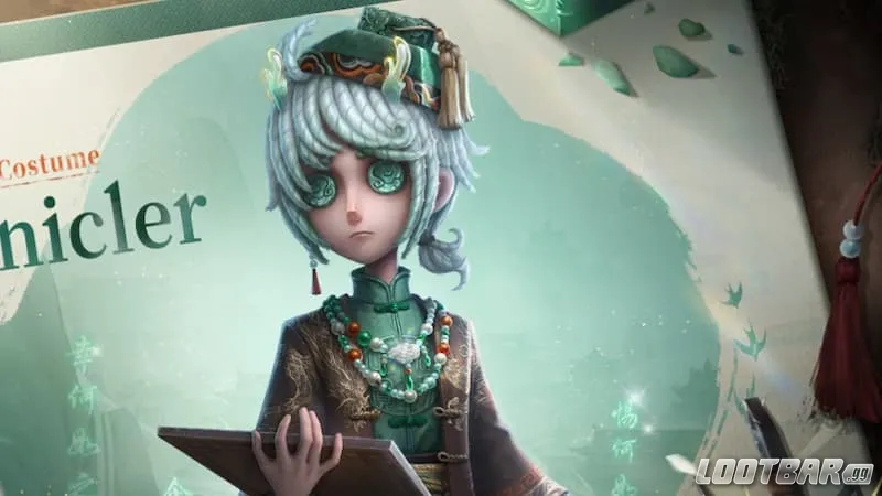 The Sealed Chronicler A-tier costume for the Painter.