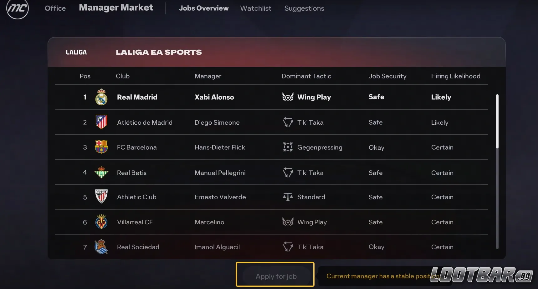 Fc 26 Manager Market