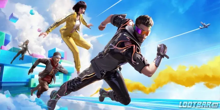 Free Fire Summer Event Splash Art.