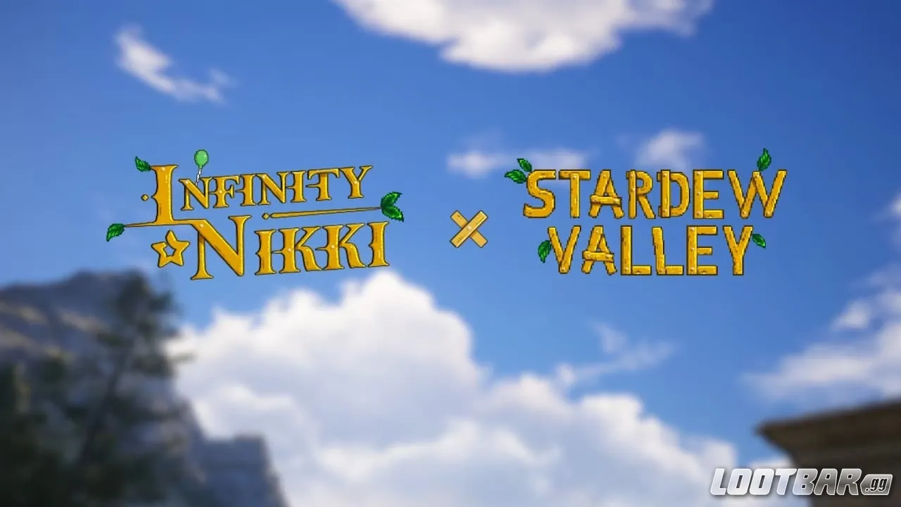 The Infinity Nikki x Stardew Valley collaboration screenshot.