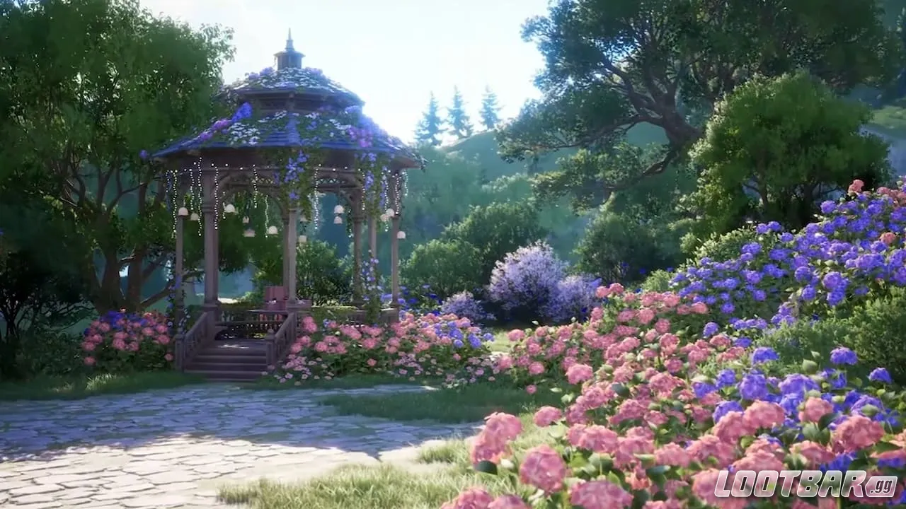 The Home area in Infinity Nikki.