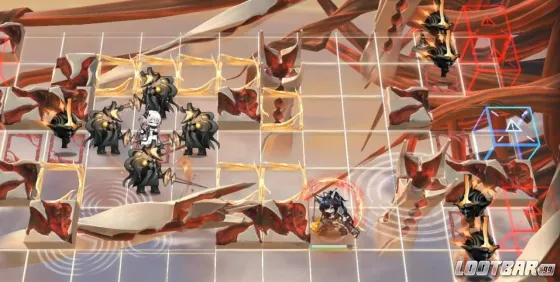 Blaze the Igniting Spark downed with a Barrier