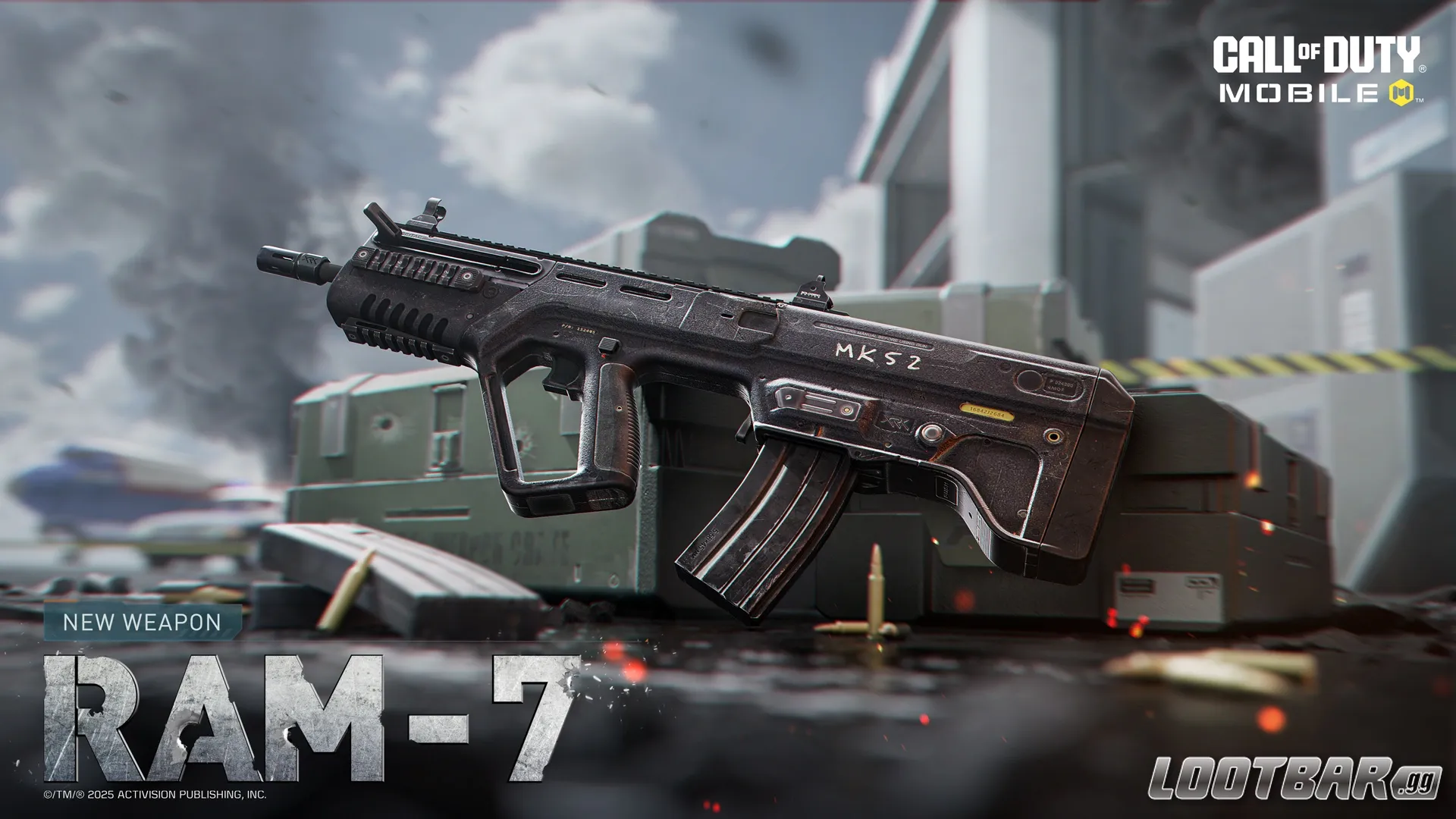 Season 8 New Gun - RAM-7