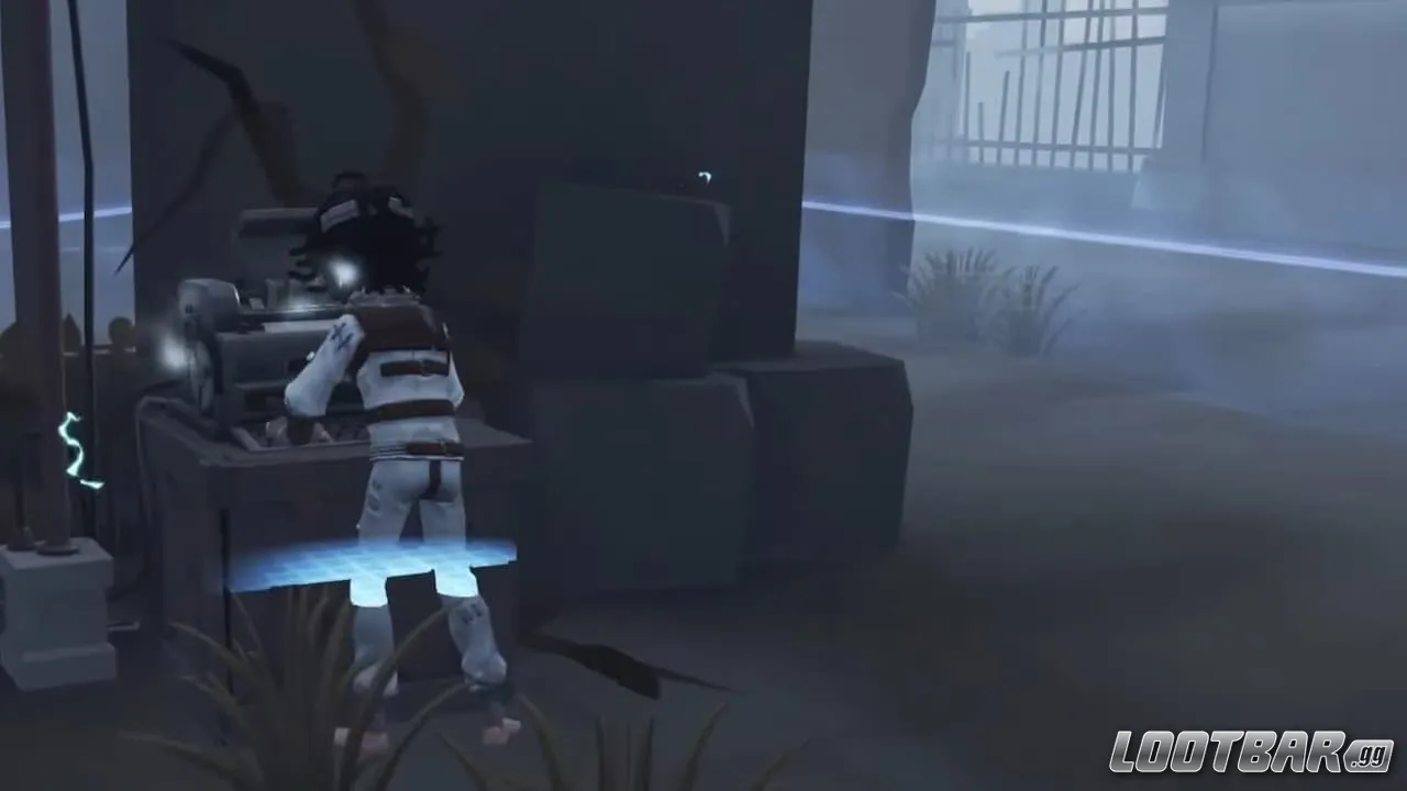 The Cueist’s Entropy Manipulation ability detecting a survivor’s location.