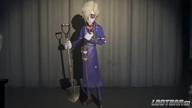Grave Keeper’s Warning Letter skin in Identity V.
