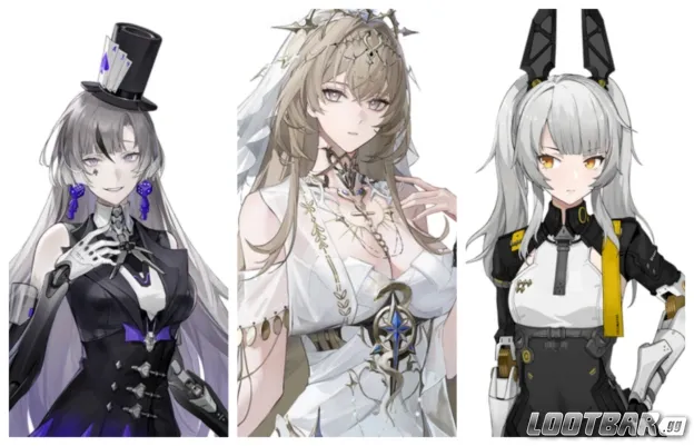 Dark team – Lilith, Bianca, and Karenina