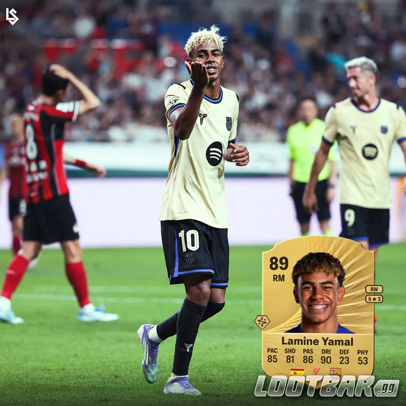  Lamine Yamal FC 26 Card