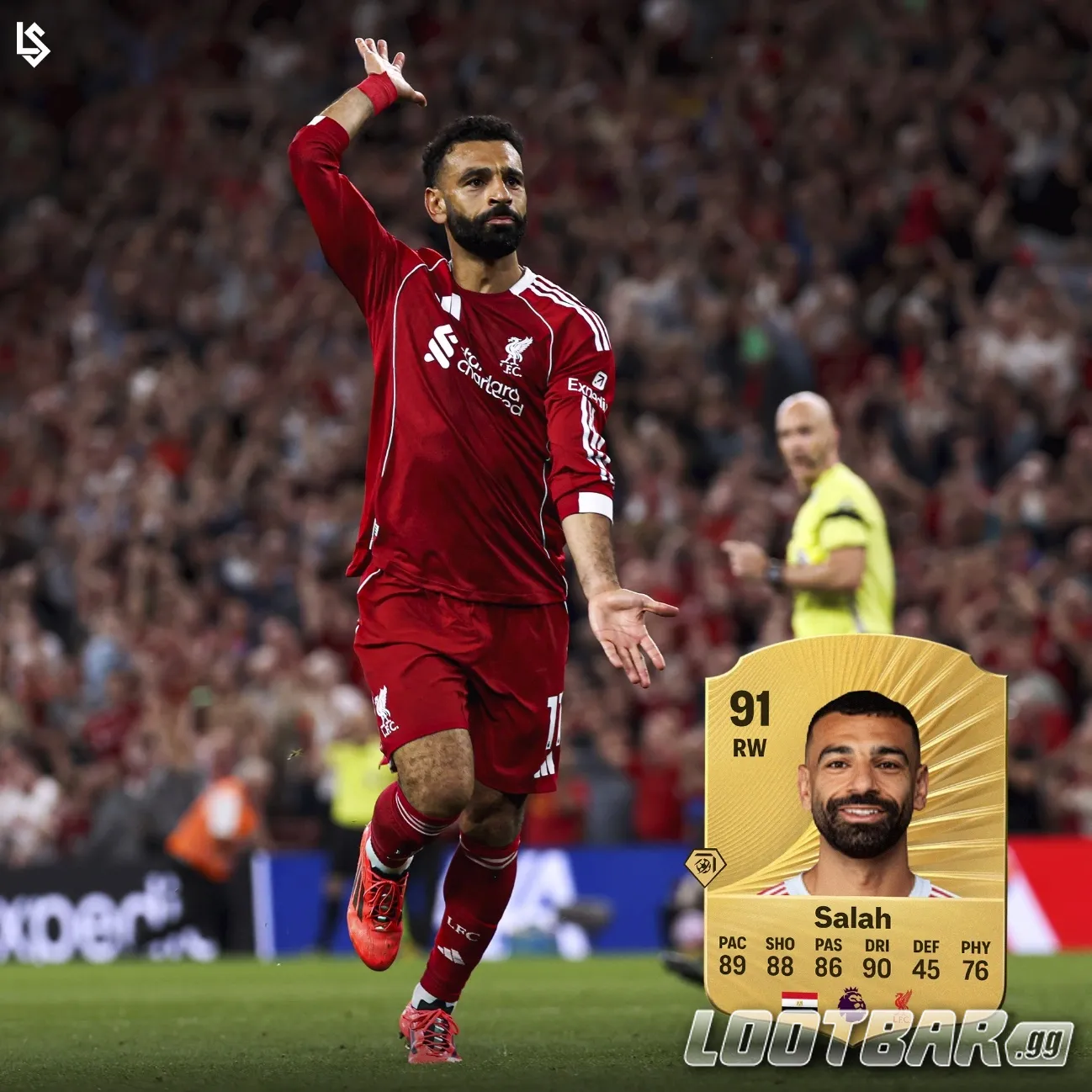 Mohamed Salah FC 26 Card