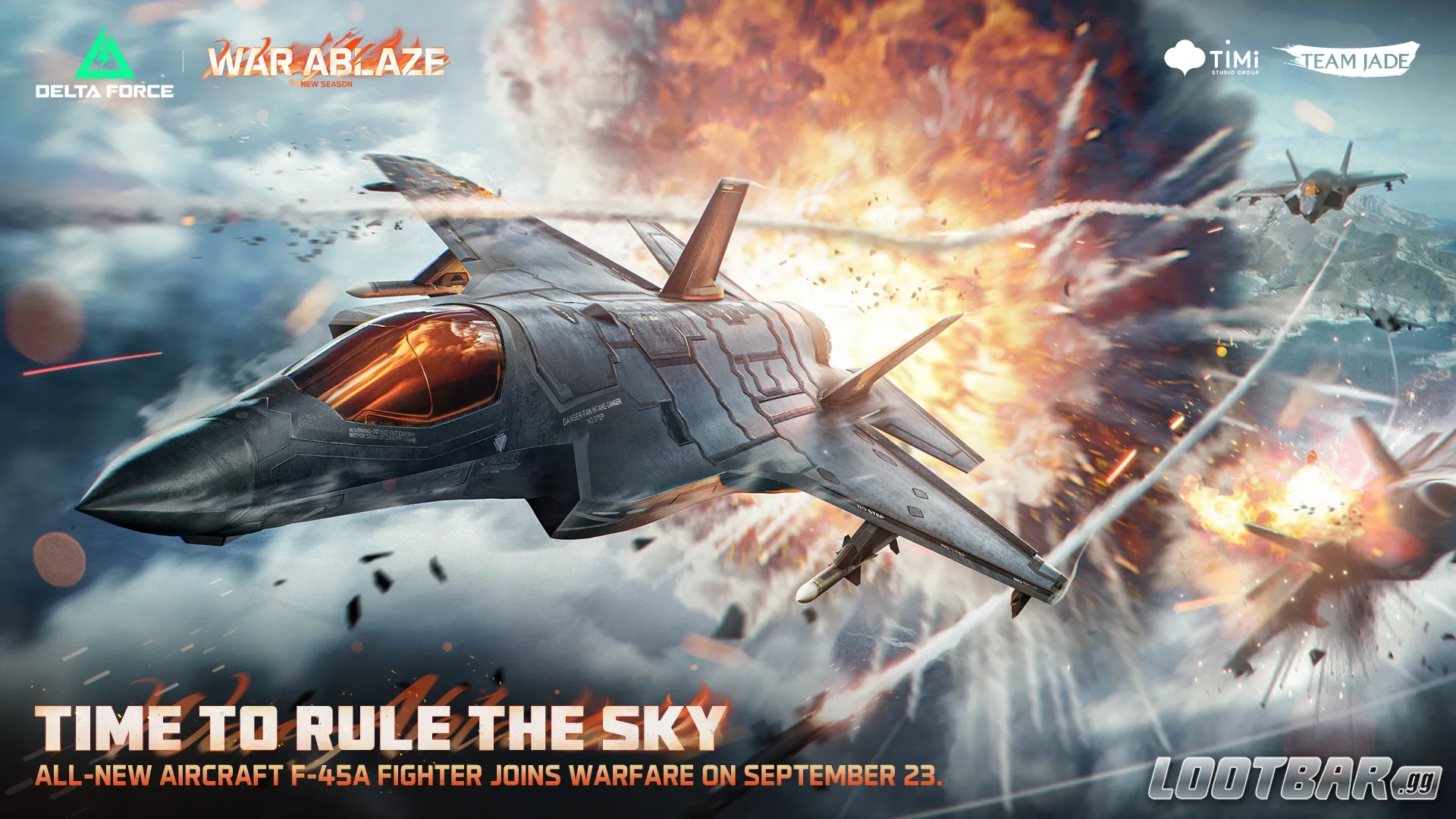 New Vehicle – F45A Jet Fighter