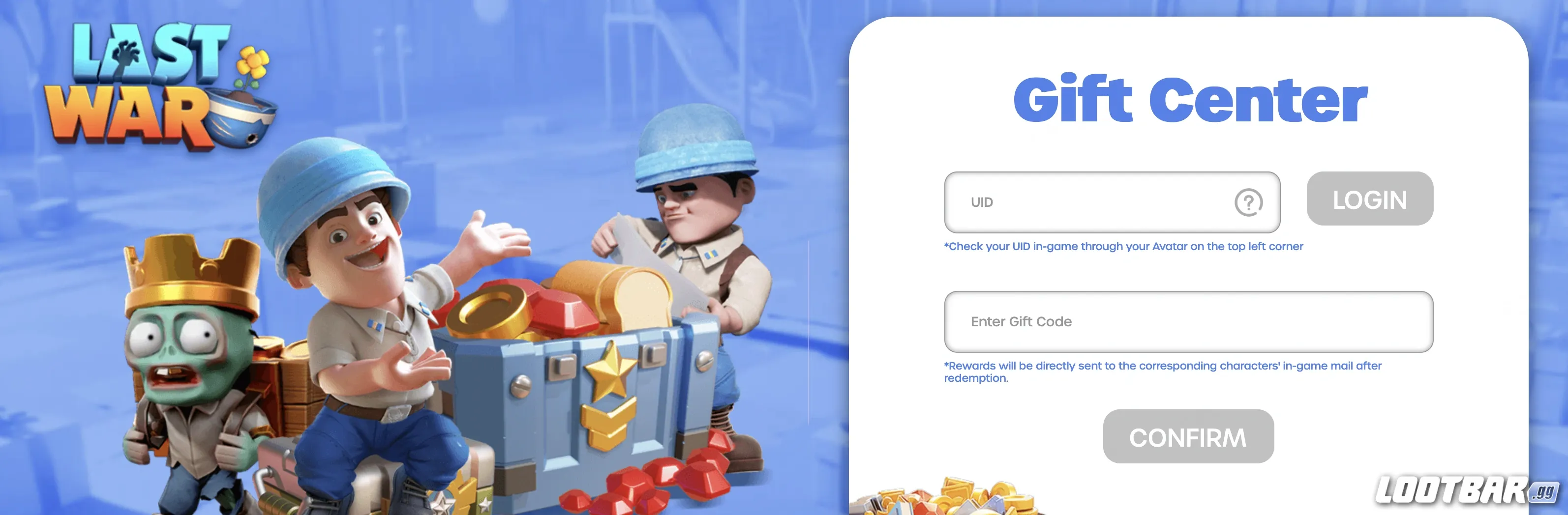 Last war Code redeem
