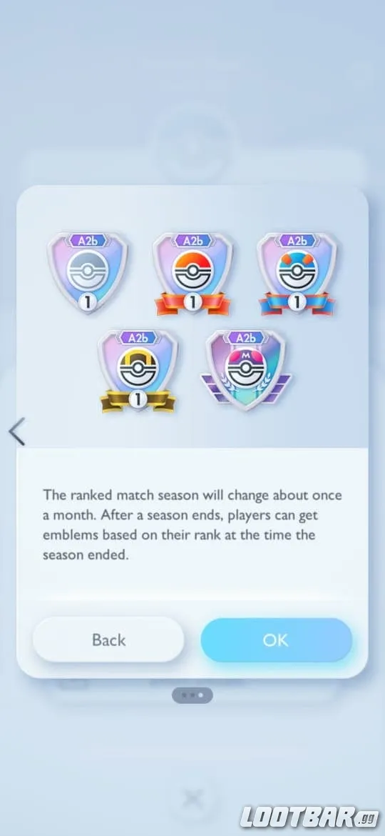 Guide to the ranked mode in Pokémon TCG Pocket.