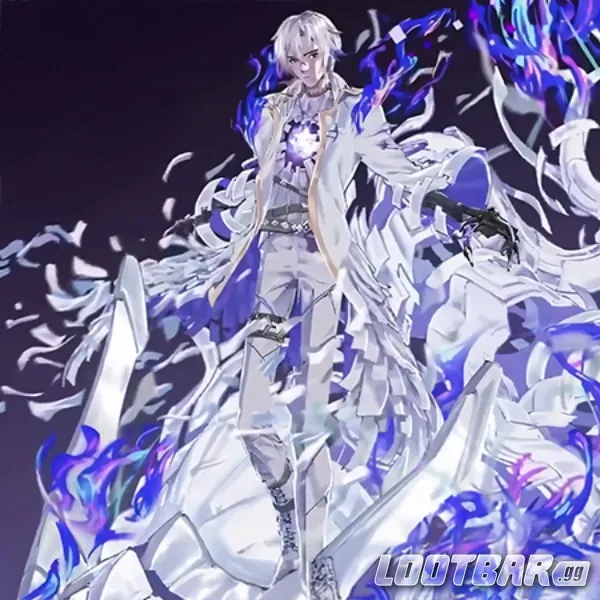 New Ivory Flame Themed Gilt