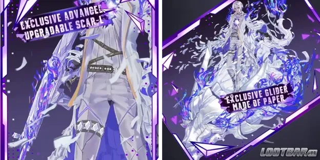 New Ivory Themed Dragon Glider and Scar-L