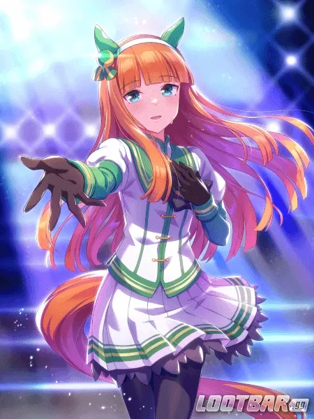 Silence Suzuka SSR support card in-game portrait