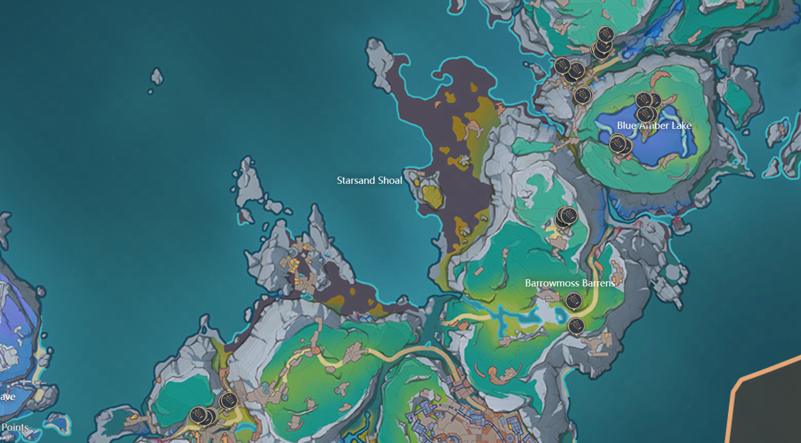 Portable Bearing Collecting Spots