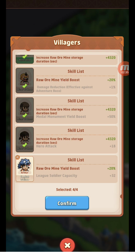 Top Heroes Villager2243