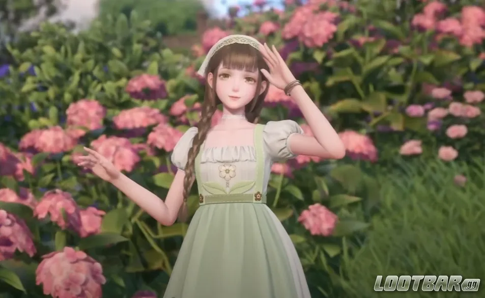 The planting ability outfit in Infinity Nikki.