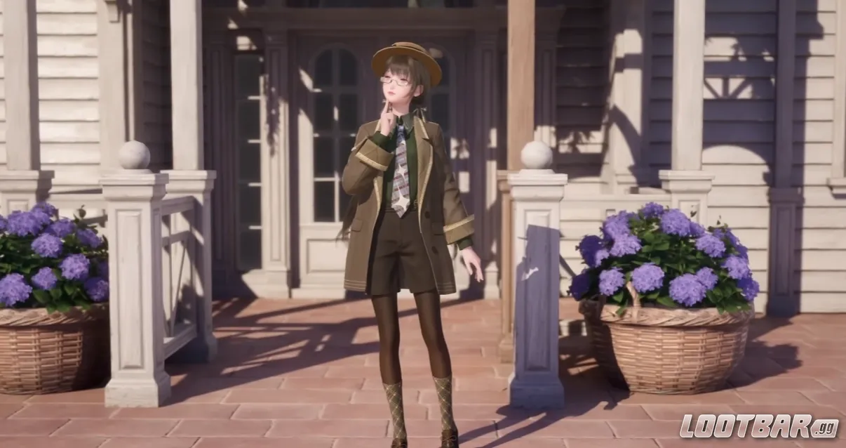 The construction ability outfit in Infinity Nikki.